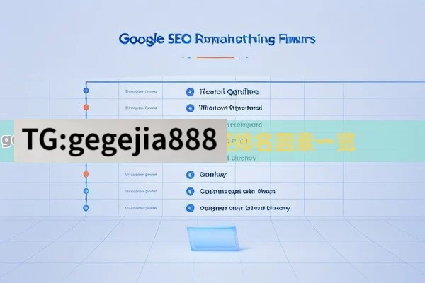 Google SEO 重要排名因素一览