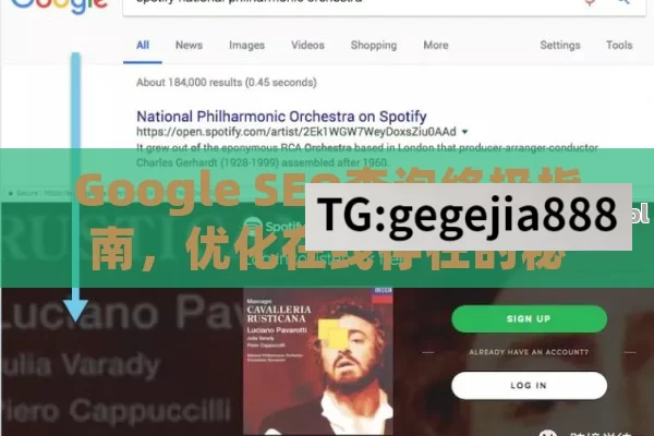 Google SEO查询终极指南，优化在线存在的秘籍