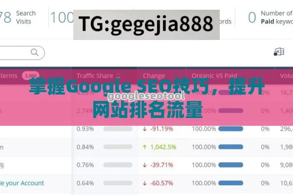 掌握Google SEO技巧，提升网站排名流量