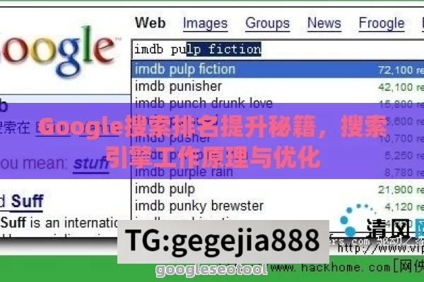 Google搜索排名提升秘籍，搜索引擎工作原理与优化