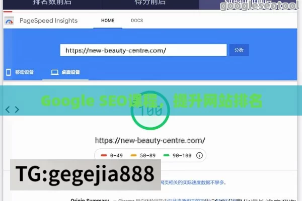 Google SEO课程，提升网站排名