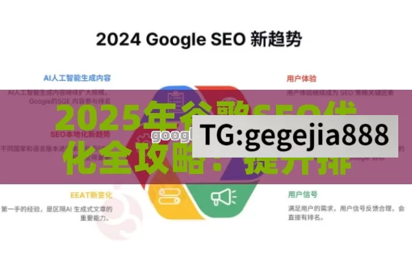 2025年谷歌SEO优化全攻略：提升排名与用户体验的关键策略