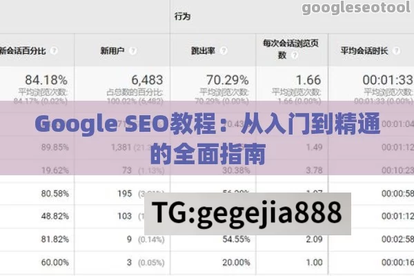 Google SEO教程：从入门到精通的全面指南