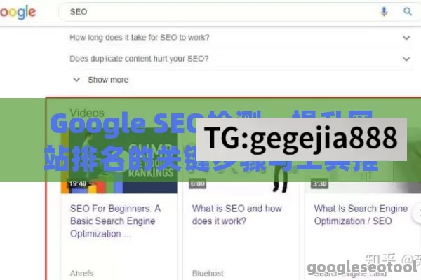 Google SEO检测：提升网站排名的关键步骤与工具推荐